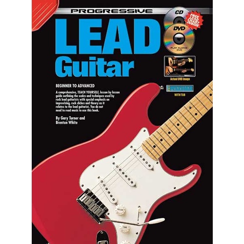 Progressive Lead Guitar Book/CD/DVD Book