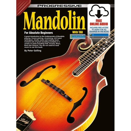 Progressive Mandolin Book - Folk Instrument Sheet Music