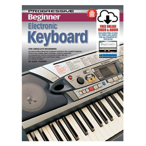 Progressive Books 69166 Beginner Keyboard w/ Online Media - KPPBKX