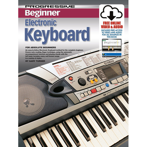 Progressive Beginner Keyboard Book for Piano and Organ Sheet Music