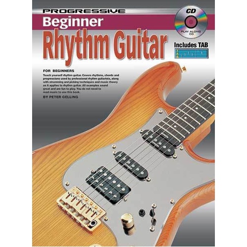 Progressive Beginner Rhythm Guitar Book with CD