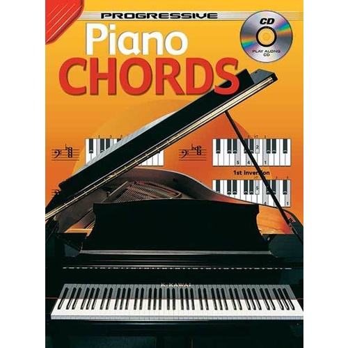 Progressive Piano Chords Book/CD