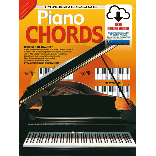 Progressive Piano Chords Book