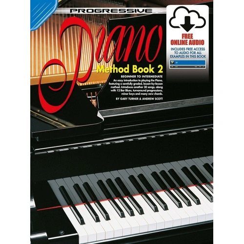Progressive Piano Method Book 2 by Learn To Play Publishing