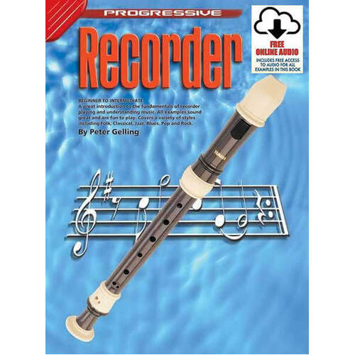 Progressive Recorder Book/Online Audio