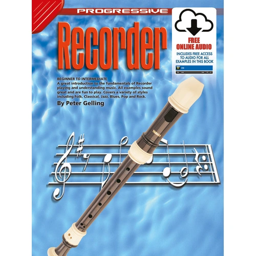 Progressive Recorder Book with Online Audio