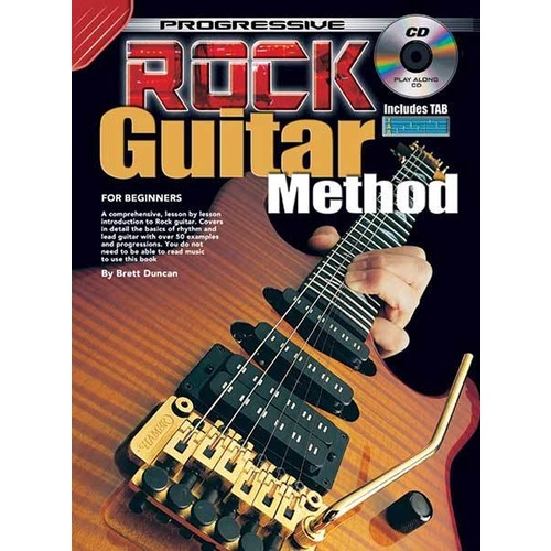 Progressive Rock Guitar Method Book/CD