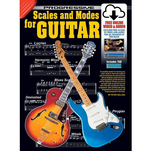 Progressive Scales And Modes Book/Online Video And Audio Book