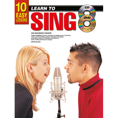 10 Easy Lessons to Learn Slap Bass Book/CD/DVD