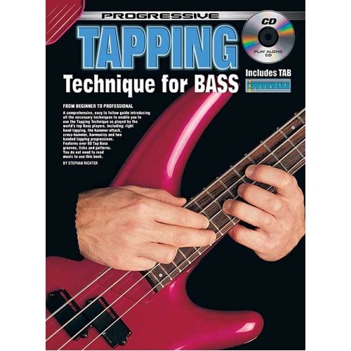 Progressive Tapping Technique for Bass Book with CD