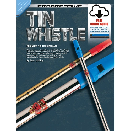 Progressive Tine Whistle Book for Flute Sheet Music