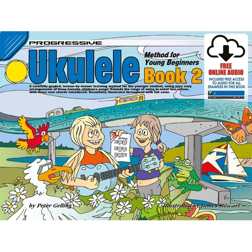 Progressive Ukulele Method for Young Beginners Book 2