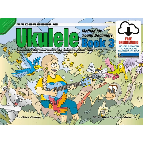 Progressive Ukulele Method for Young Beginners Book 3