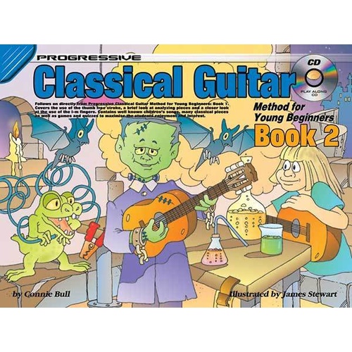 Progressive Classical Guitar Method 2 For Young Beginners Book/CD