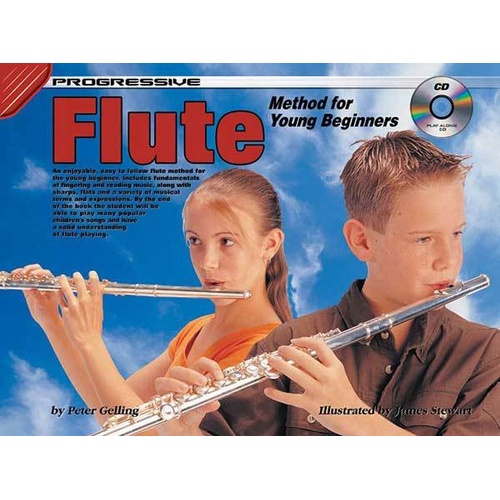 Progressive Flute Method for Young Beginners Book/CD