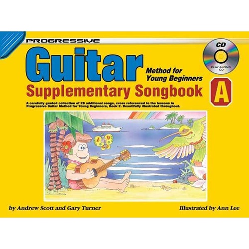 Progressive Guitar Method For Young Beginners Supplementary Songbook A Book/CD