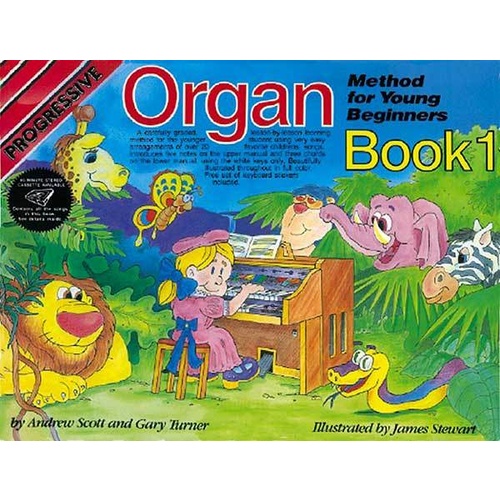 Progressive Organ For Young Beginners Book/CD