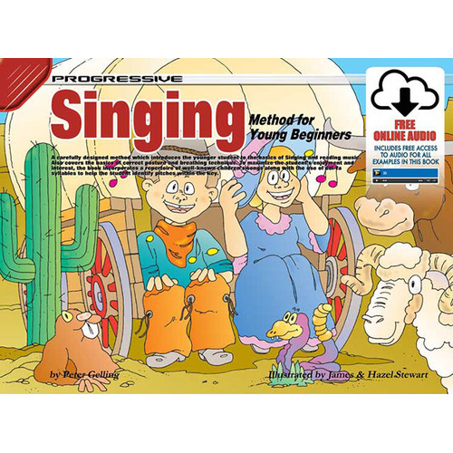 Progressive Singing Method for Young Beginners: Book with Online Audio Access