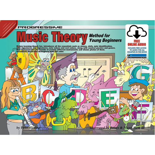 Progressive Theory Method for Young Beginners with Online Video & Audio Access