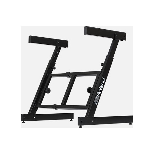 ROLAND KS-11Z Adjustable Keyboard Stand for 88-Note Pianos - Sturdy Steel Construction, Customizable Width & Height