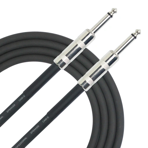 Kirlin 20ft 16AWG Jack-Jack Speaker Cable [KSBCV166-20] with 1/4" Mono Plugs and PVC Jacket