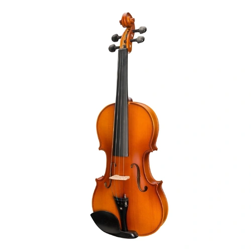 Steinhoff 3/4 Size Advanced Student Solid Top Violin Set with Case, Bow, Rosin - VB34E Natural Satin
