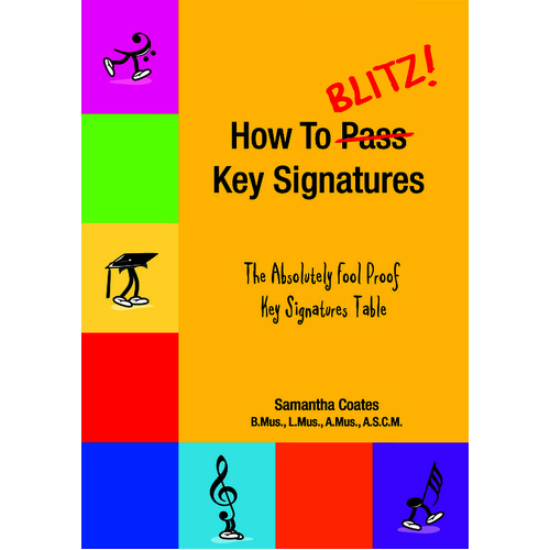 How To Blitz Key Signatures (Softcover Book)