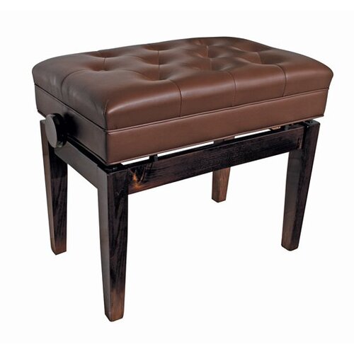 AMS KTW15W Piano Stool Height Adjustable Walnut