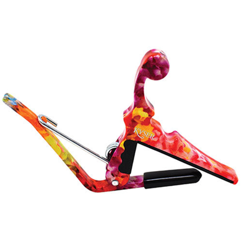 Kyser Quick-Change Ukulele Capo - Hawaiian Lei Finish