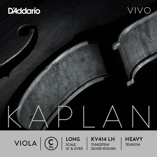 D'Addario Kaplan Vivo Viola C String, Long Scale, Heavy Tension