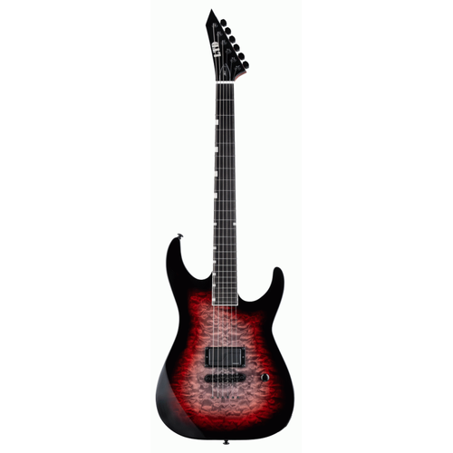 ESP LTD JM-I Deep Blood Moon Electric Guitar with Quilted Maple Top and Hardshell Case