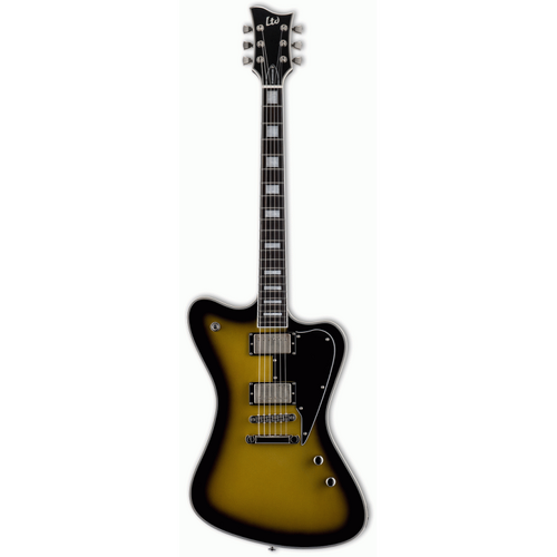 ESP LTD Bill Kelliher Signature Sparrowhawk Vintage Silver Sunburst Guitar