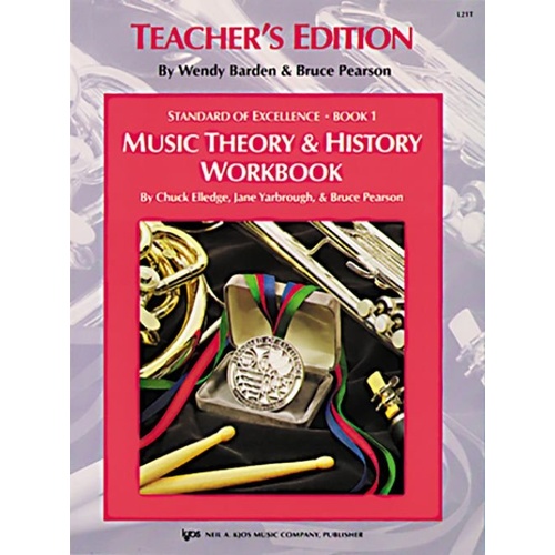 Standard of Excellence Book 1 Theory & History Workbook - Teacher Edition