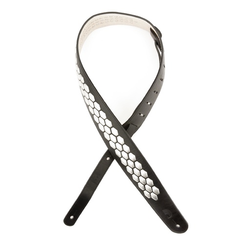 Hex Studded Guitar Strap - by D'Addario