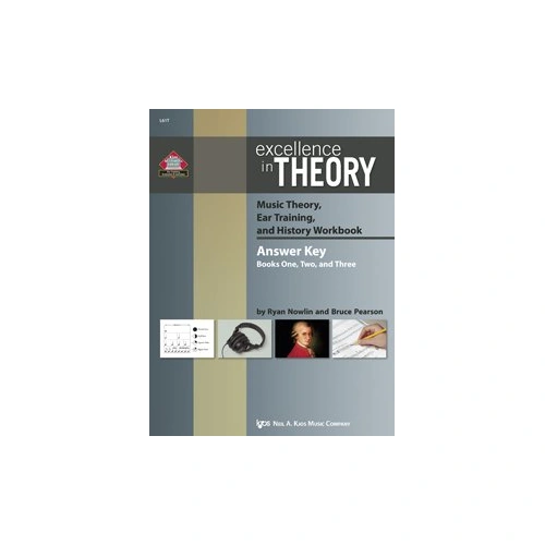 Excellence in Theory Workbook Answer Key by Neil A. Kjos Music Company - 104 Pages