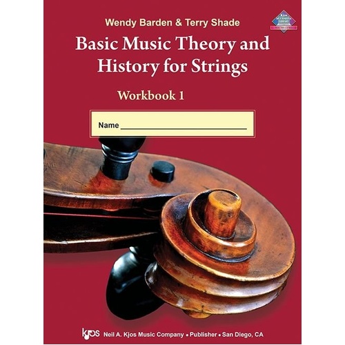 Basic Music Theory and History for Strings Workbook 1 Teacher Edition