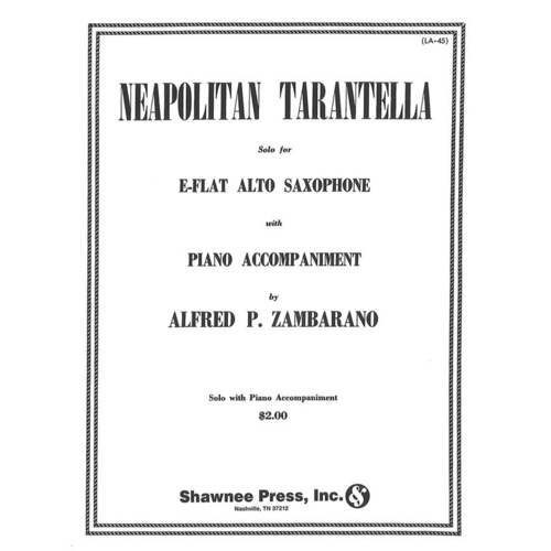 Neapolitan Tarantella Piano Book