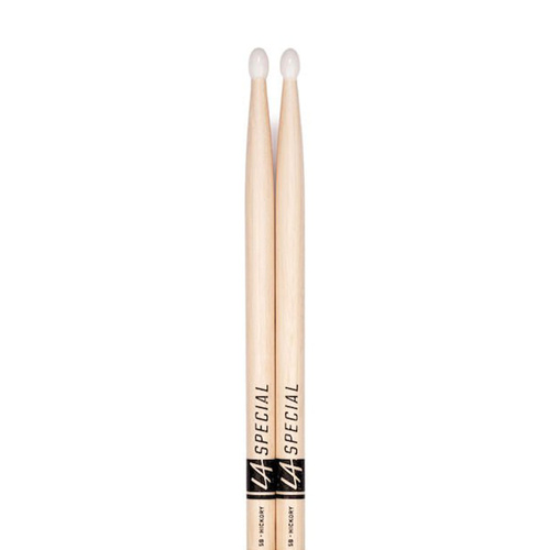 Promark LA Special 5B Hickory Drumsticks with Nylon Tips