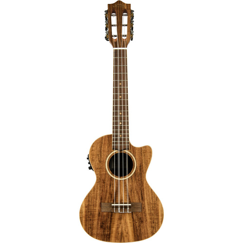 Lanikai Acacia Solid Top Tenor Ukulele with Fishman Kula Preamp and Padded Gig Bag