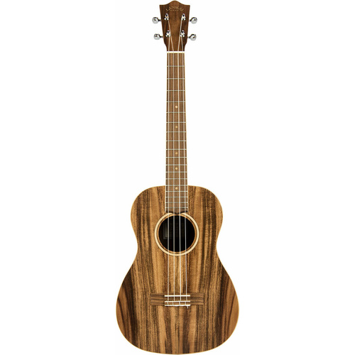 Lanikai Acacia Solid Top Baritone Ukulele with Gig Bag, Natural Satin Finish
