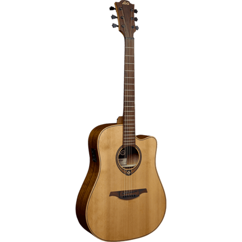 LAG Tramontane T170DCE Solid Top Dreadnought Acoustic/Electric Guitar