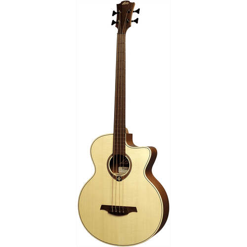 Lag Tramontane 177 T177BCE Acoustic Bass Guitar Solid Engelmann Top w/ Pickup