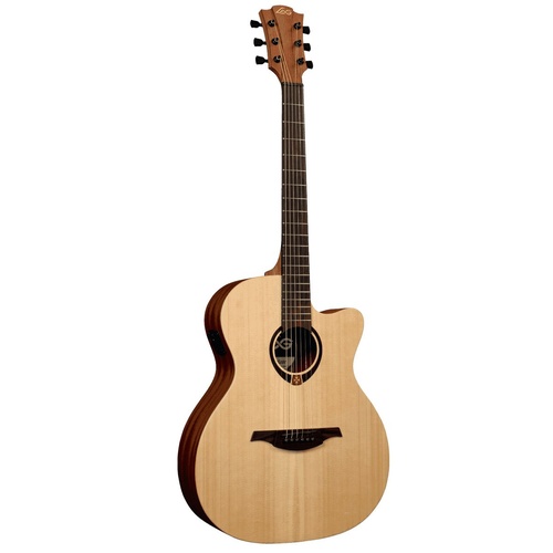 Lag Tramontane 70 T70ACE Acoustic Guitar Auditorium Solid Spruce Top w/ Pickup