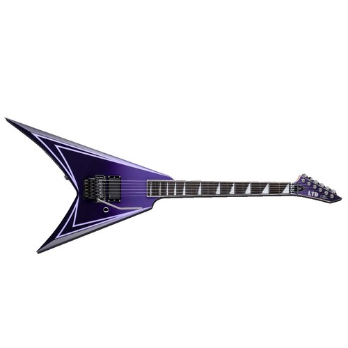 ESP LTD ALEXI HEXED Laiho Signature Electric Guitar Purple Fade w/ Pinstripes