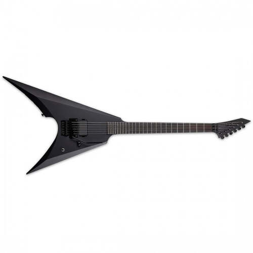 ESP LTD ARROW BLACK METAL Electric Guitar Black Satin w/ Floyd Rose