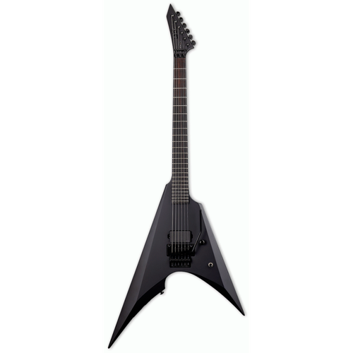 LTD Arrow Black Metal Electric Guitar with EMG 81 Pickup and Macassar Ebony Fingerboard