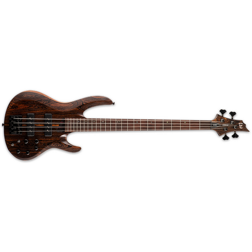 ESP LTD B-1004 4 String Electric Bass Guitar Natural Satin