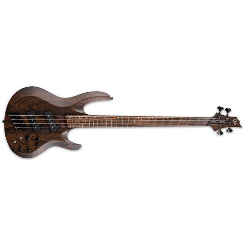 ESP LTD B-1004 Multi Scale 4 String Electric Bass Guitar Natural Satin