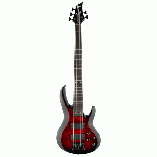 ESP LTD B-205DX Red Burst Bass Guitar