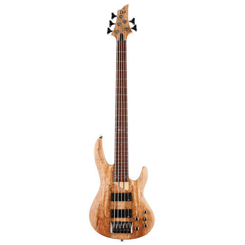 ESP-LTD B-205 Spalted Maple 5 String Bass